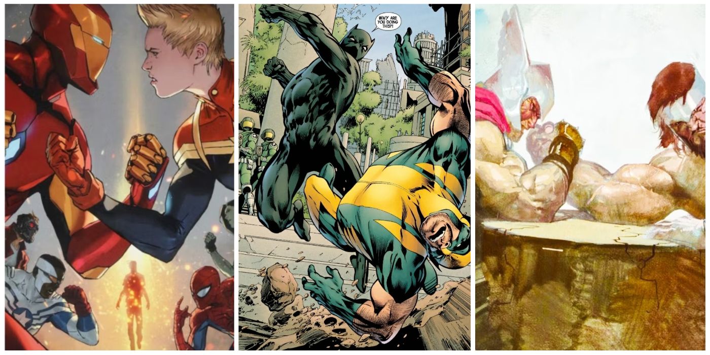 10 Marvel Superhero Rivalries That Make No Sense