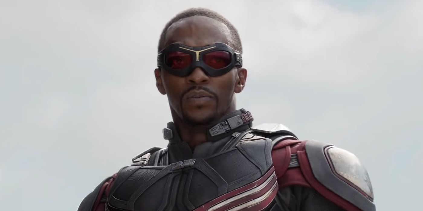 Anthony Mackie as Sam Wilson/Falcon in Captain America: Civil War