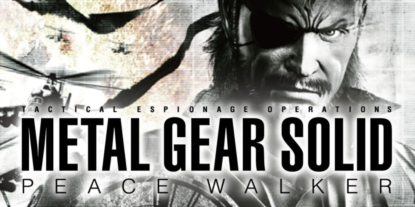 Metal Gear Solid: Peacewalker key art featuring Snake.