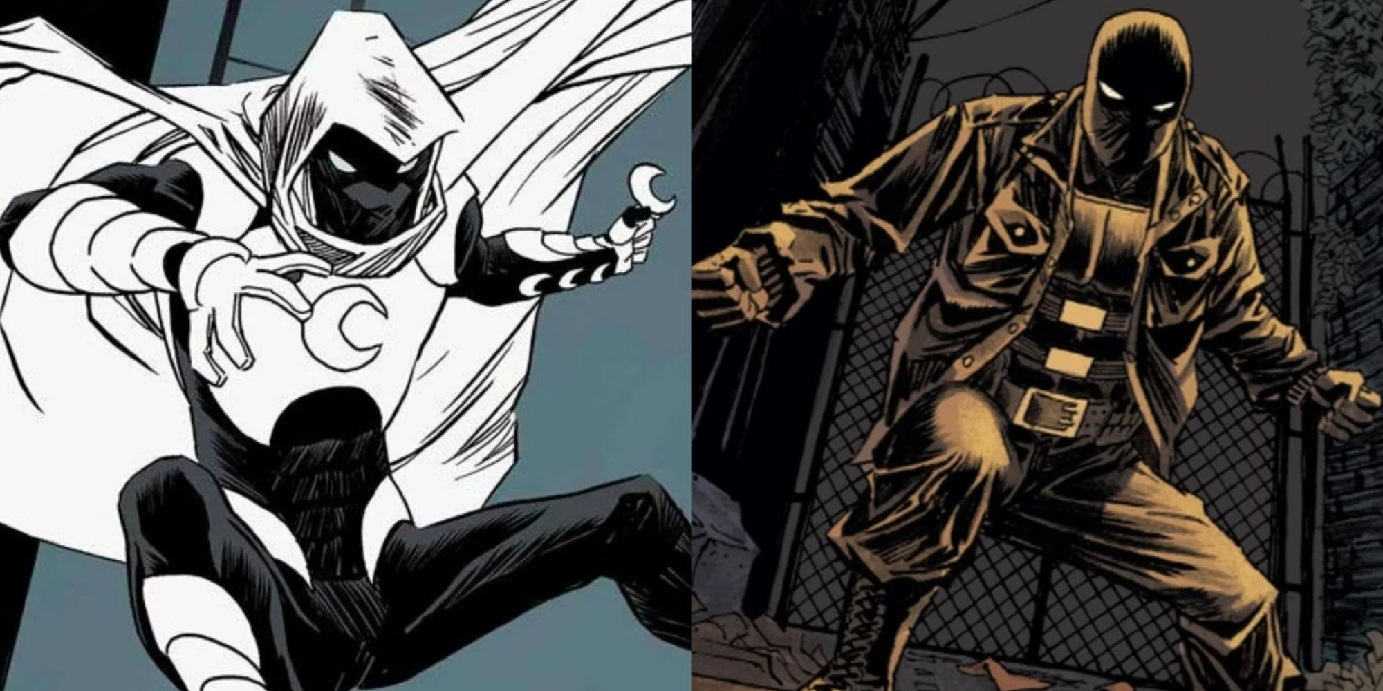Moon Knight and Black Spectre in Marvel comics