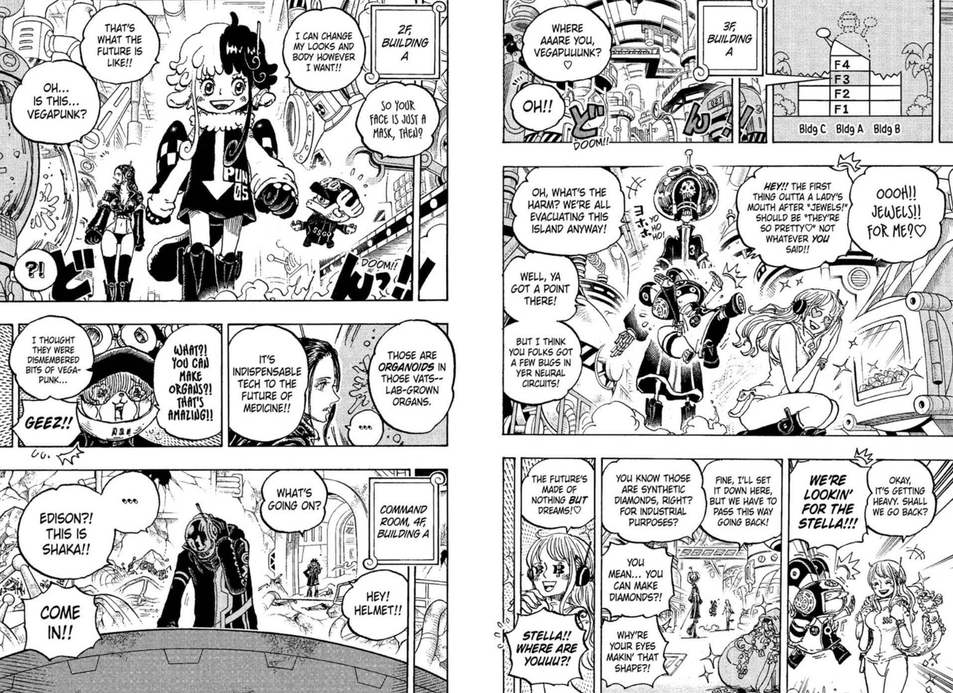 One Piece Chapter 1075 Pages 4-5