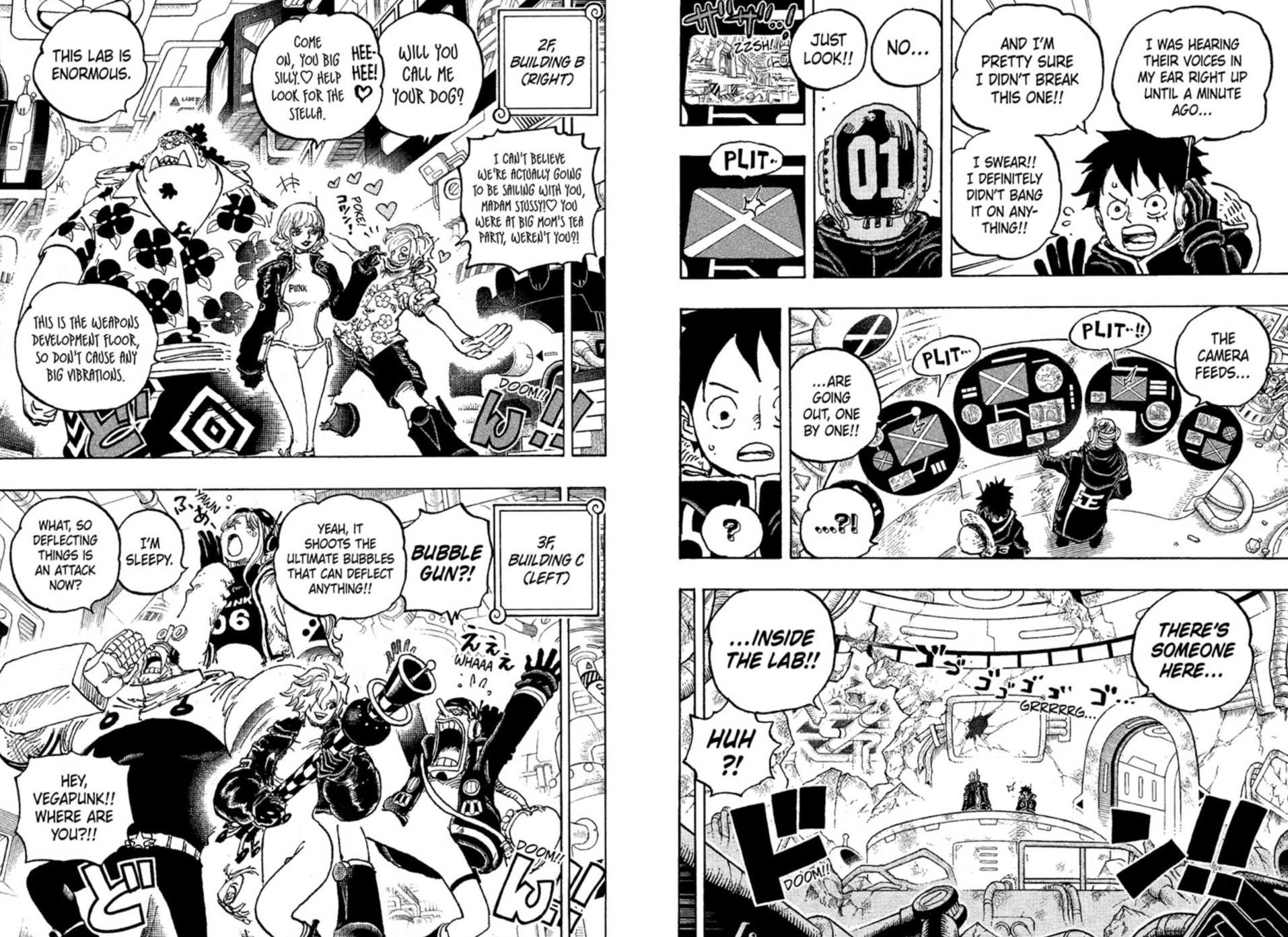 One Piece Chapter 1075 Pages 6-7