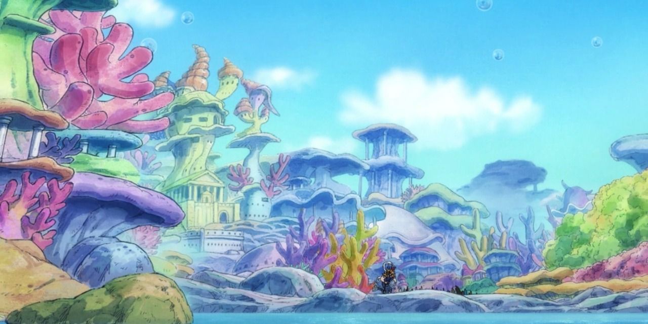 One Piece Fish-Man Island landscape