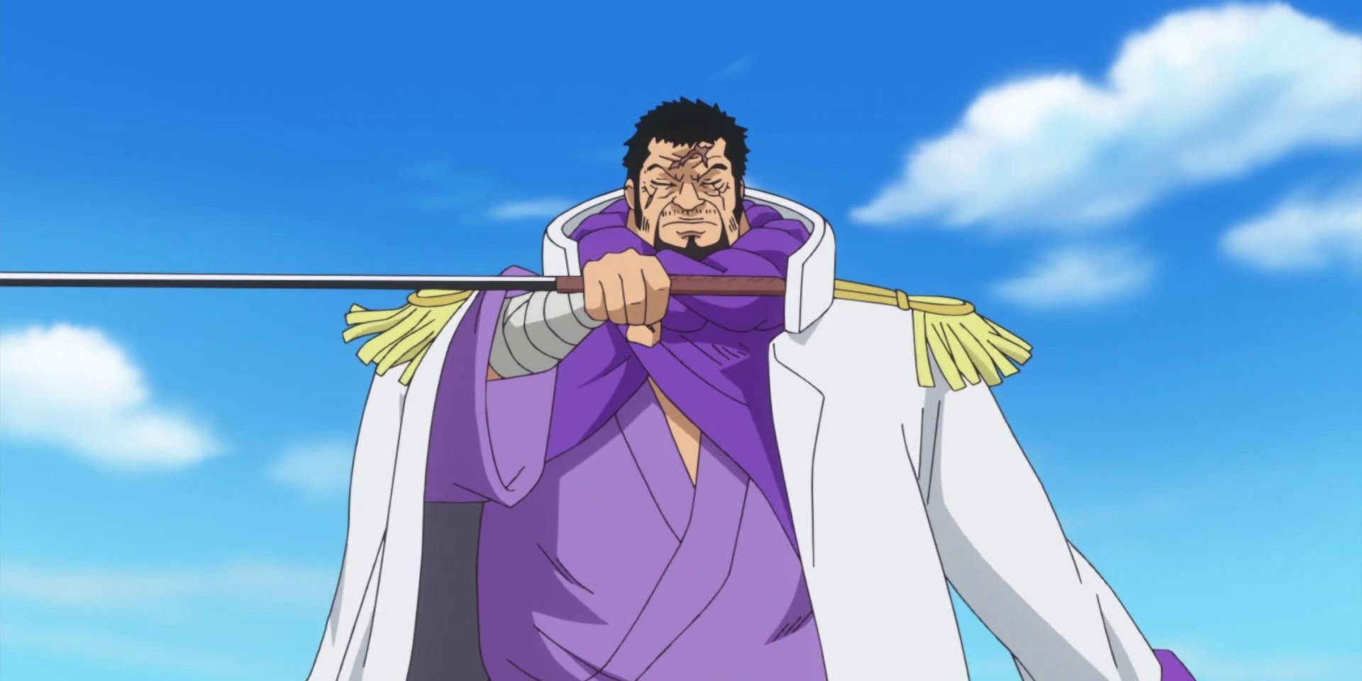 One Piece's most interesting Marine Admiral, Fujitora — wielder of the Press-Press Fruit