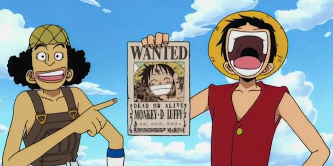 One Piece Luffy Receives His First Bounty