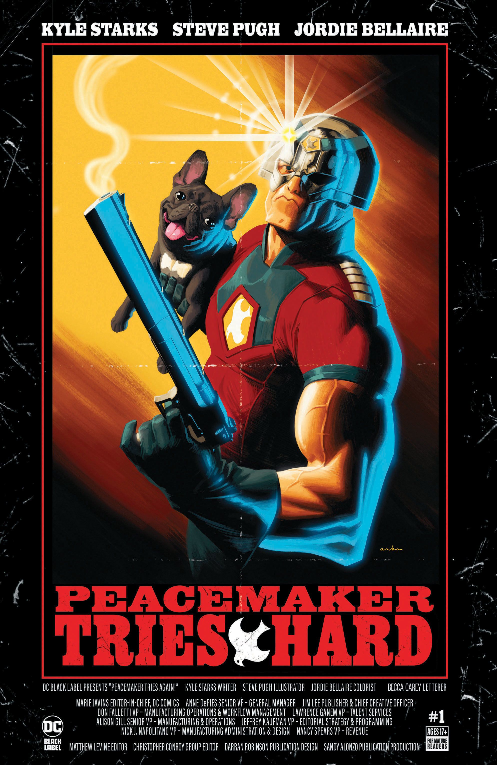 Peacemaker Tries Hard 1 Movie Poster Variant