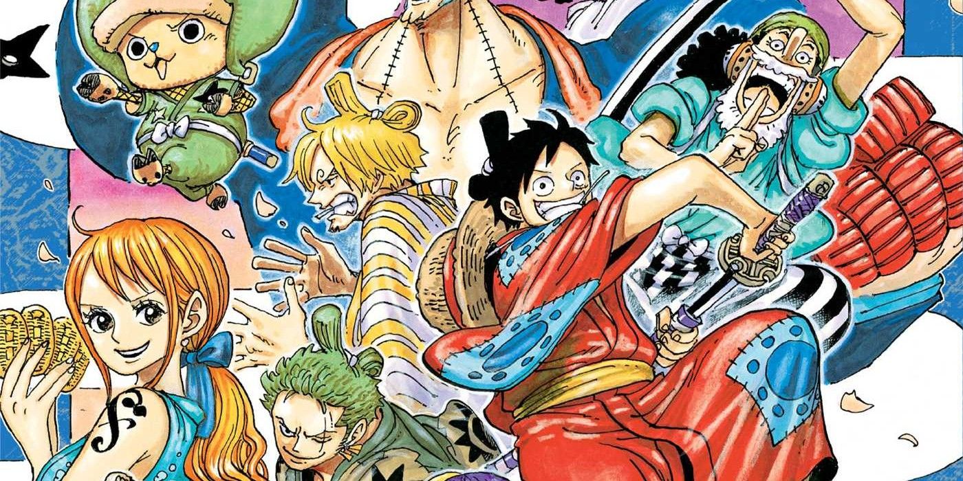 Portion of One Piece Volume 91 Cover