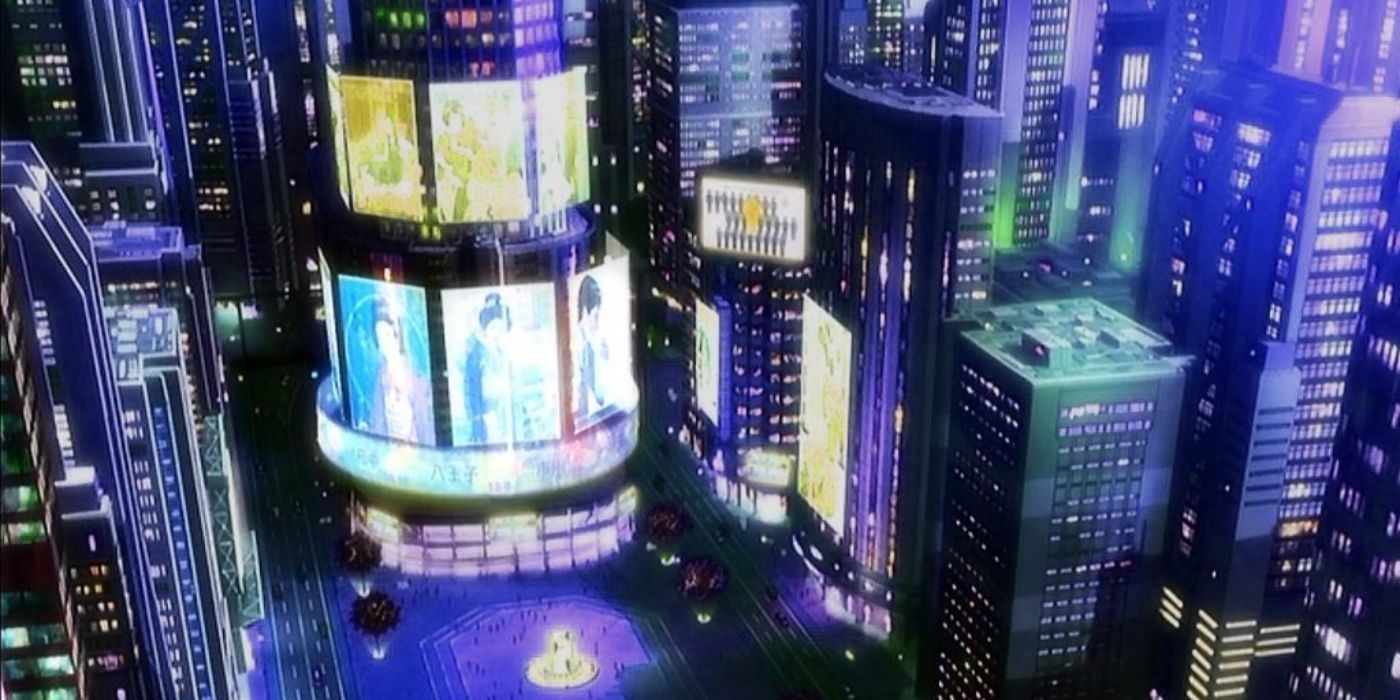 Anime City 4k Ultra HD Wallpaper by ソメイよしのり