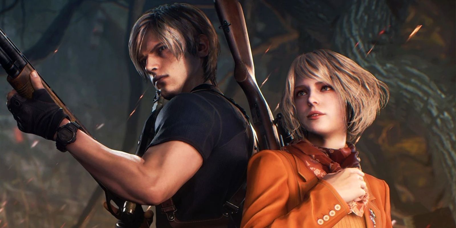 Leon Kennedy e Ashley Graham lado a lado no remake de Resident Evil 4