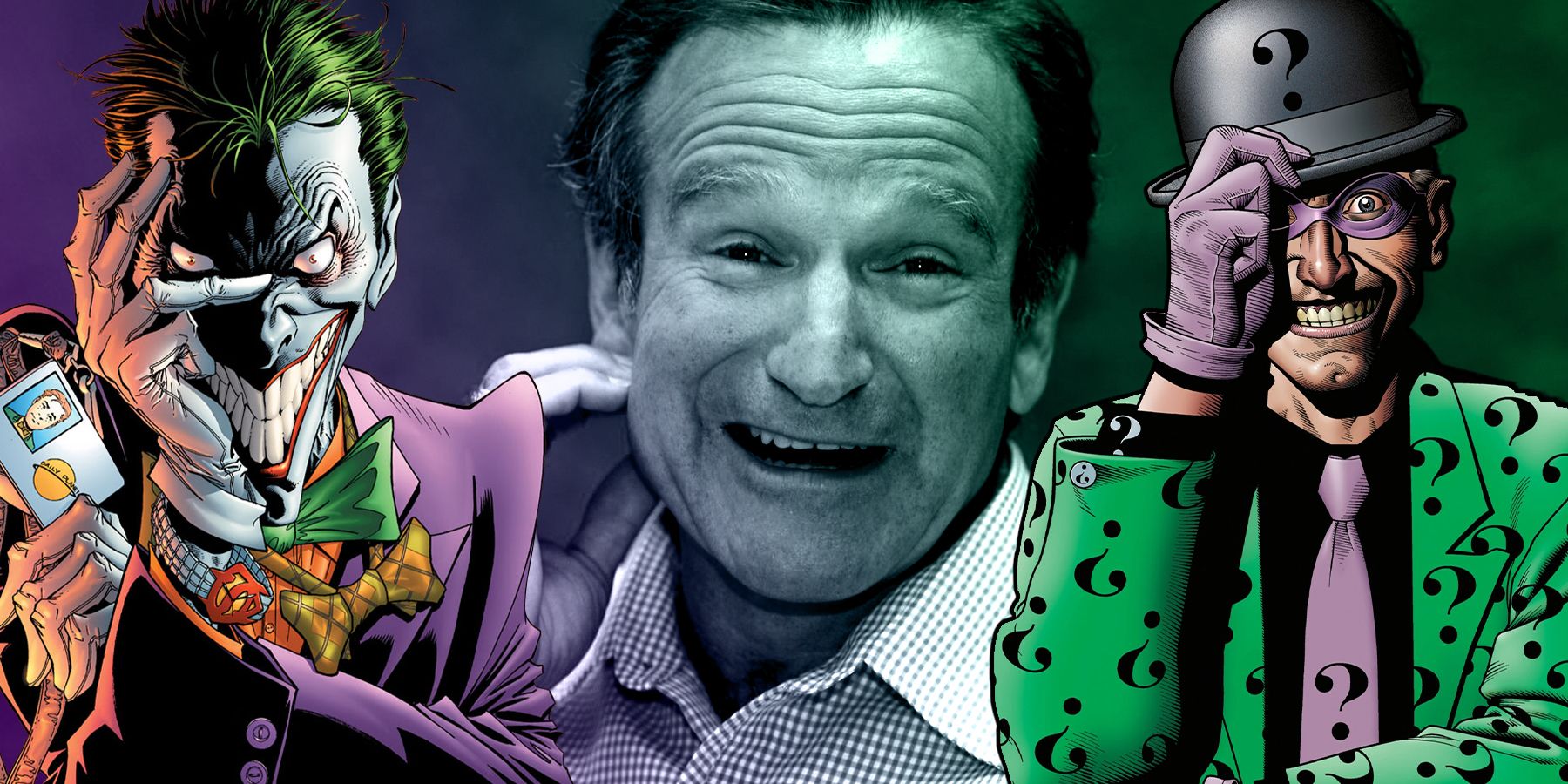 Robin Williams Almost Played Joker and Riddler Two Iconic Batman Villains