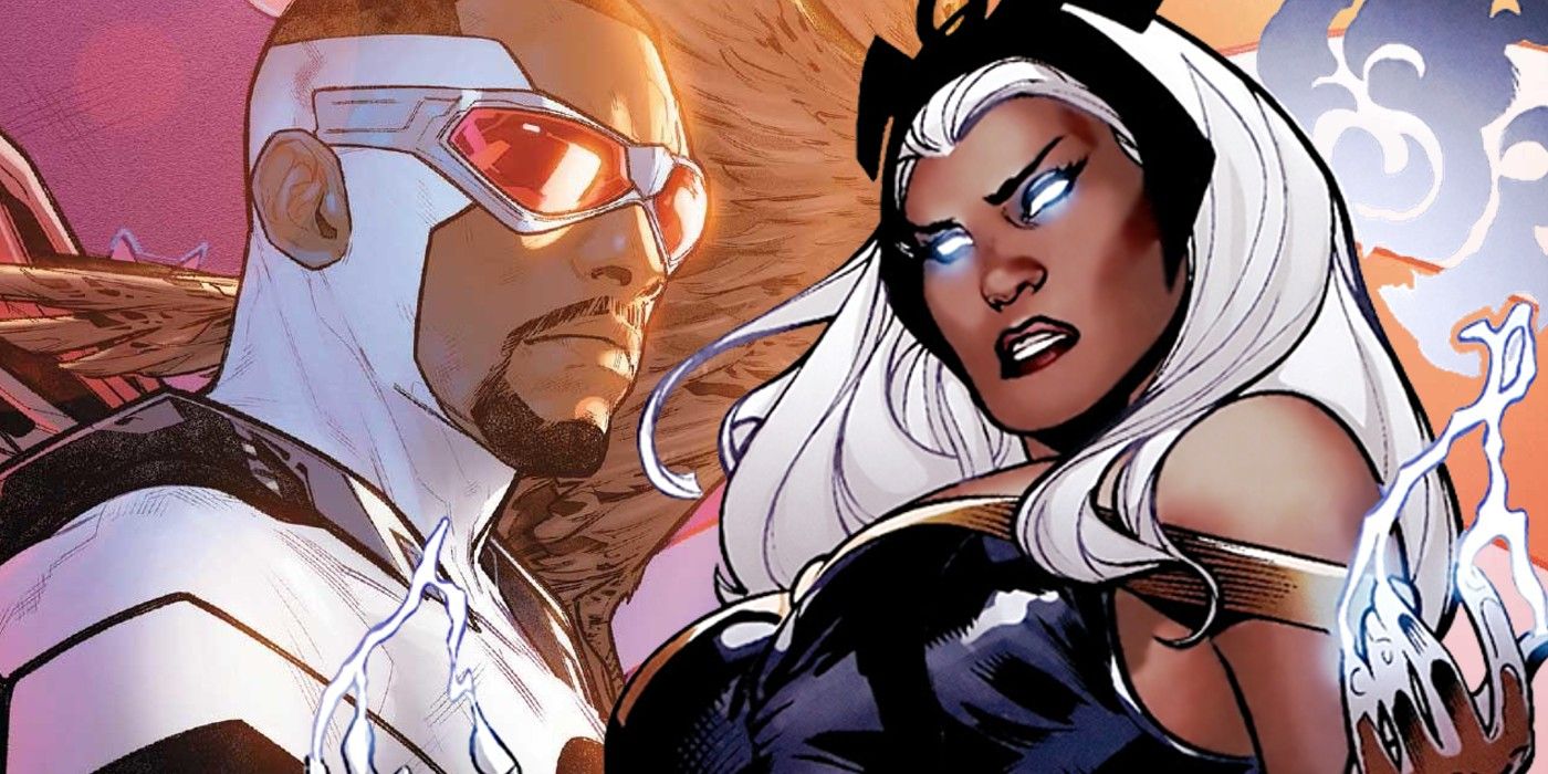 Sam Wilson is Captain America and Storm descends from the heavens