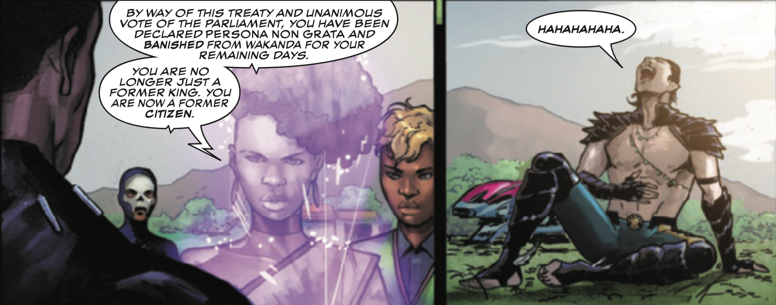 black panther kicked out of wakanda again
