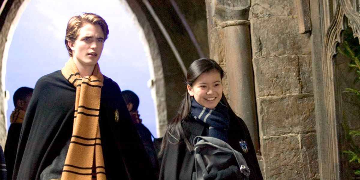 Cedric and Cho in Harry Potter