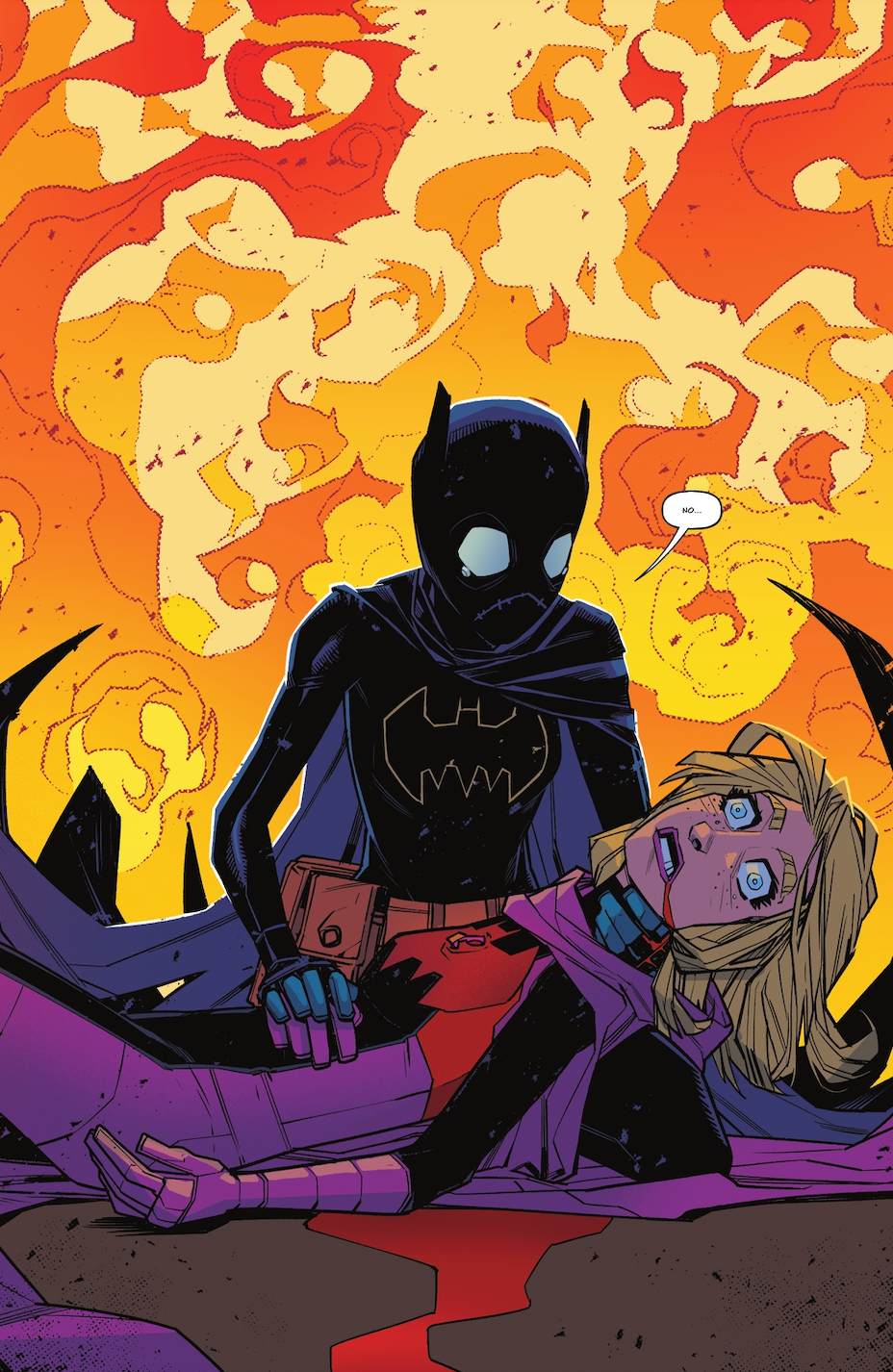 stephanie brown batgirl matou pai mestre de pistas