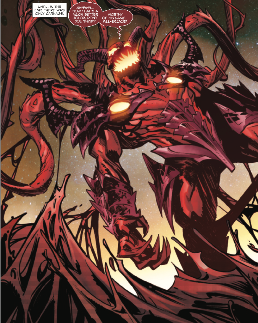 carnage weapon all-black all-blood