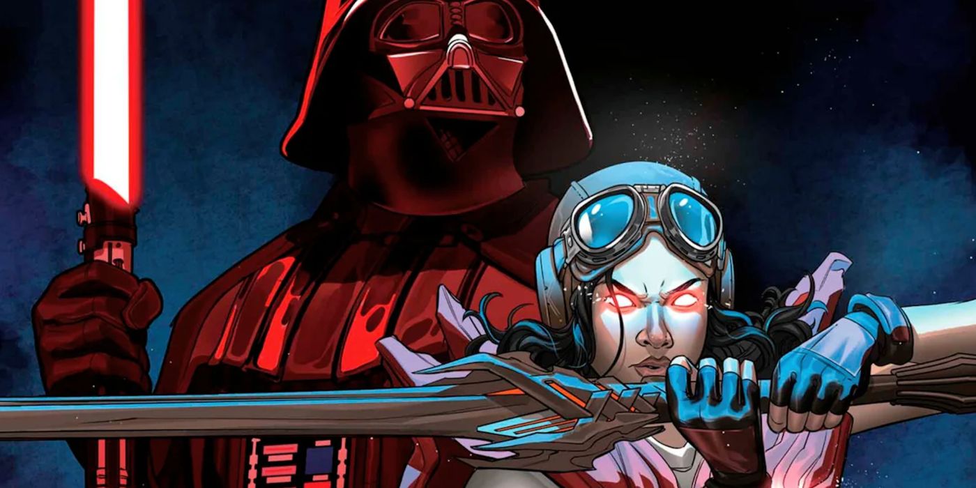 Aphra and Vader together in Star Wars comics
