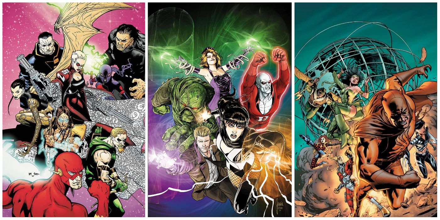 Justice League Elite, Justice League Dark, and Secret Six