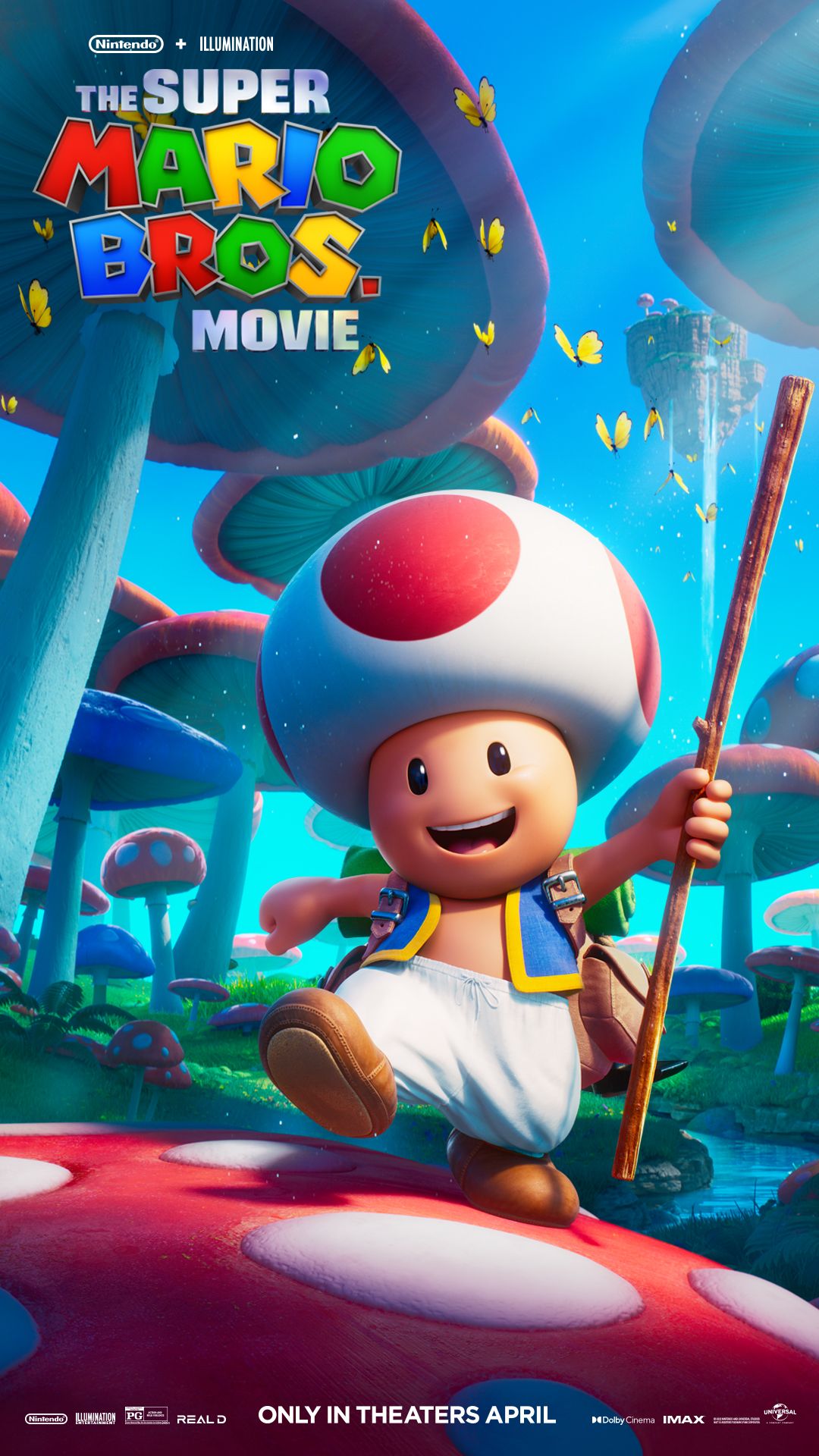 Super Mario Bros. Movie' Poster: Luigi Is Taken Prisoner by Shy Guy