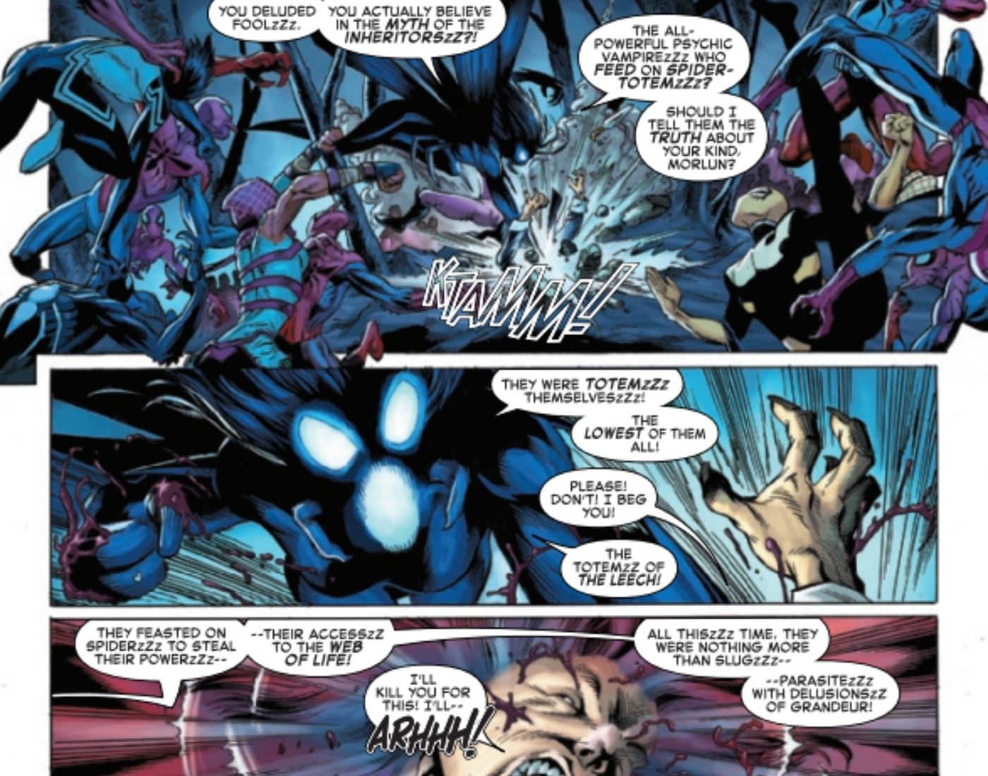Homem-Aranha Morlun Marvel Comics True Origin 2