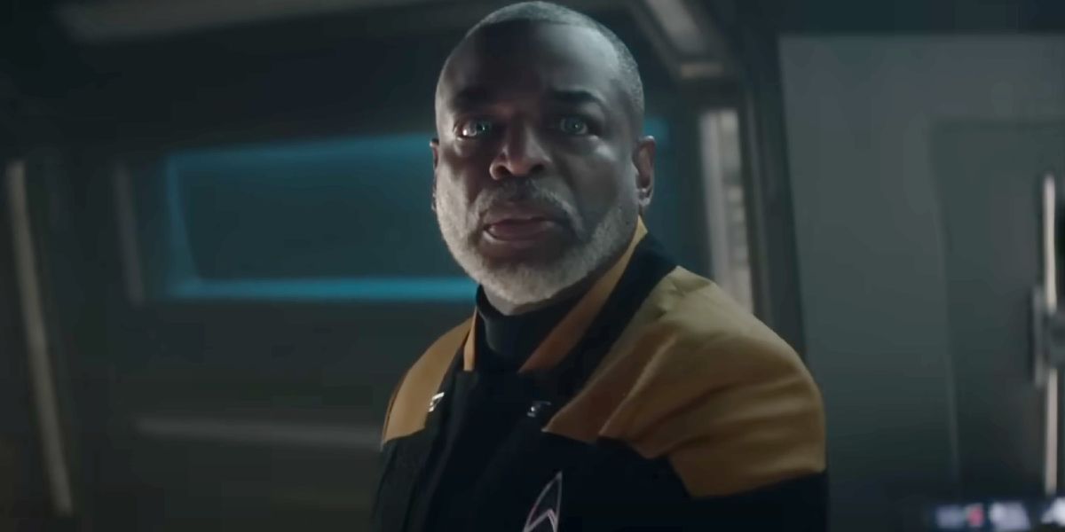 LeVar Burton as Geordi La Forge in Star Trek Picard Season 3 