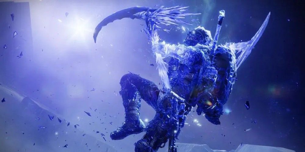 Destiny 2: Um caçador usa seu super estase