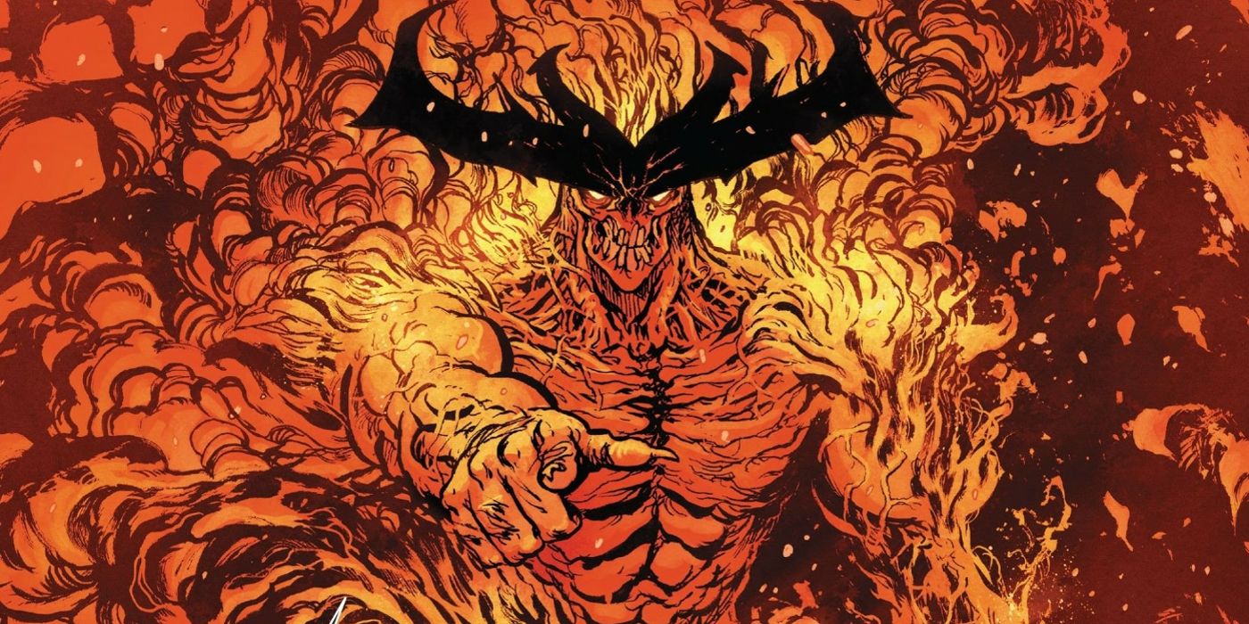 Surtur señala al lector en Marvel Comics