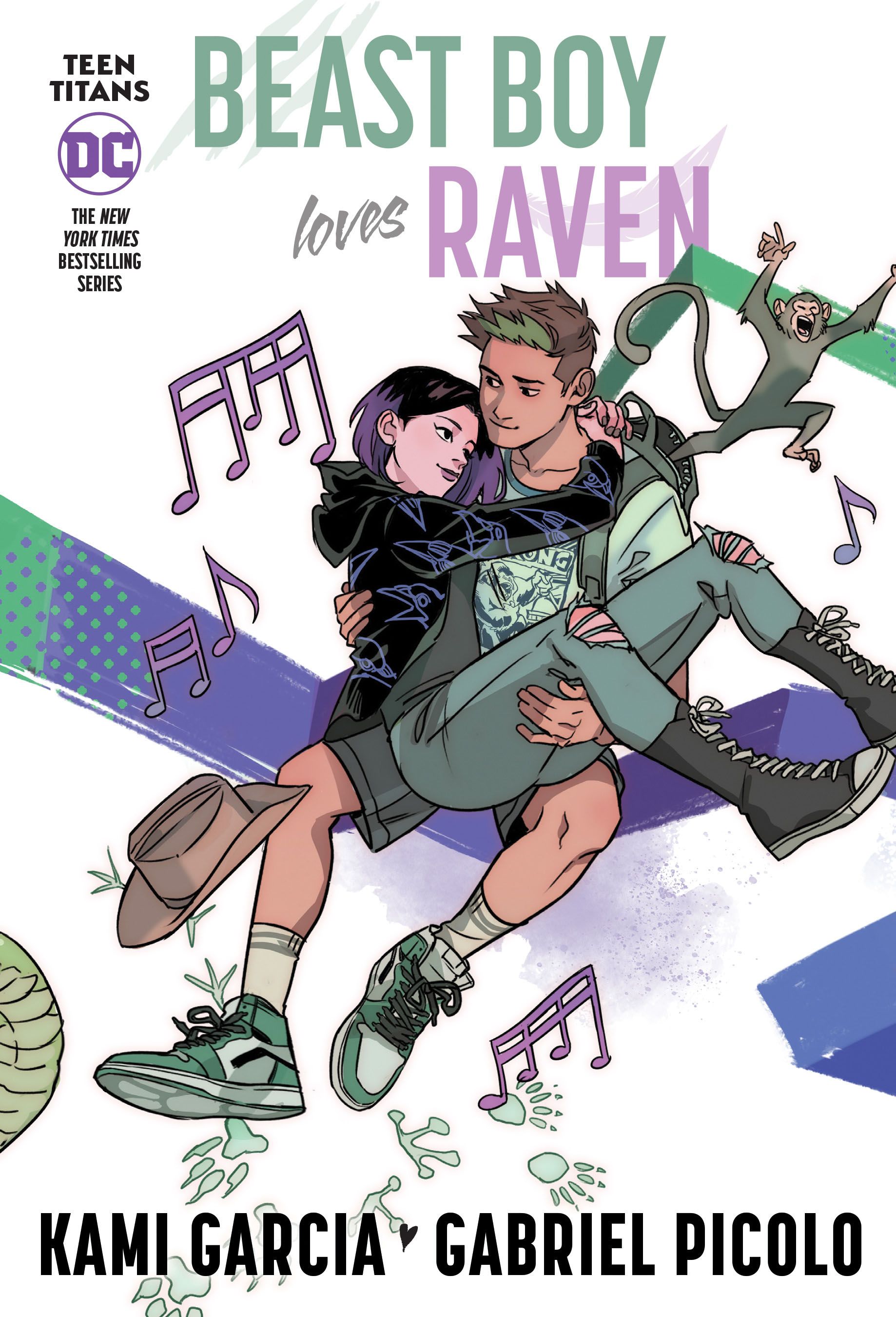 Teen Titans Beast Boy Loves Raven Connecting Cover