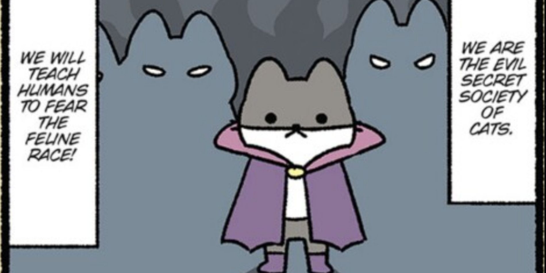 A Sociedade Secreta do Mal dos Gatos 4