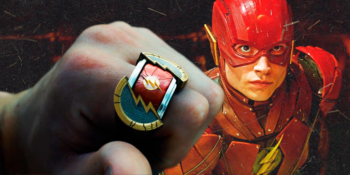 The Flash Movie 24kt Gold Slide Open Replica Ring | Free Shipping