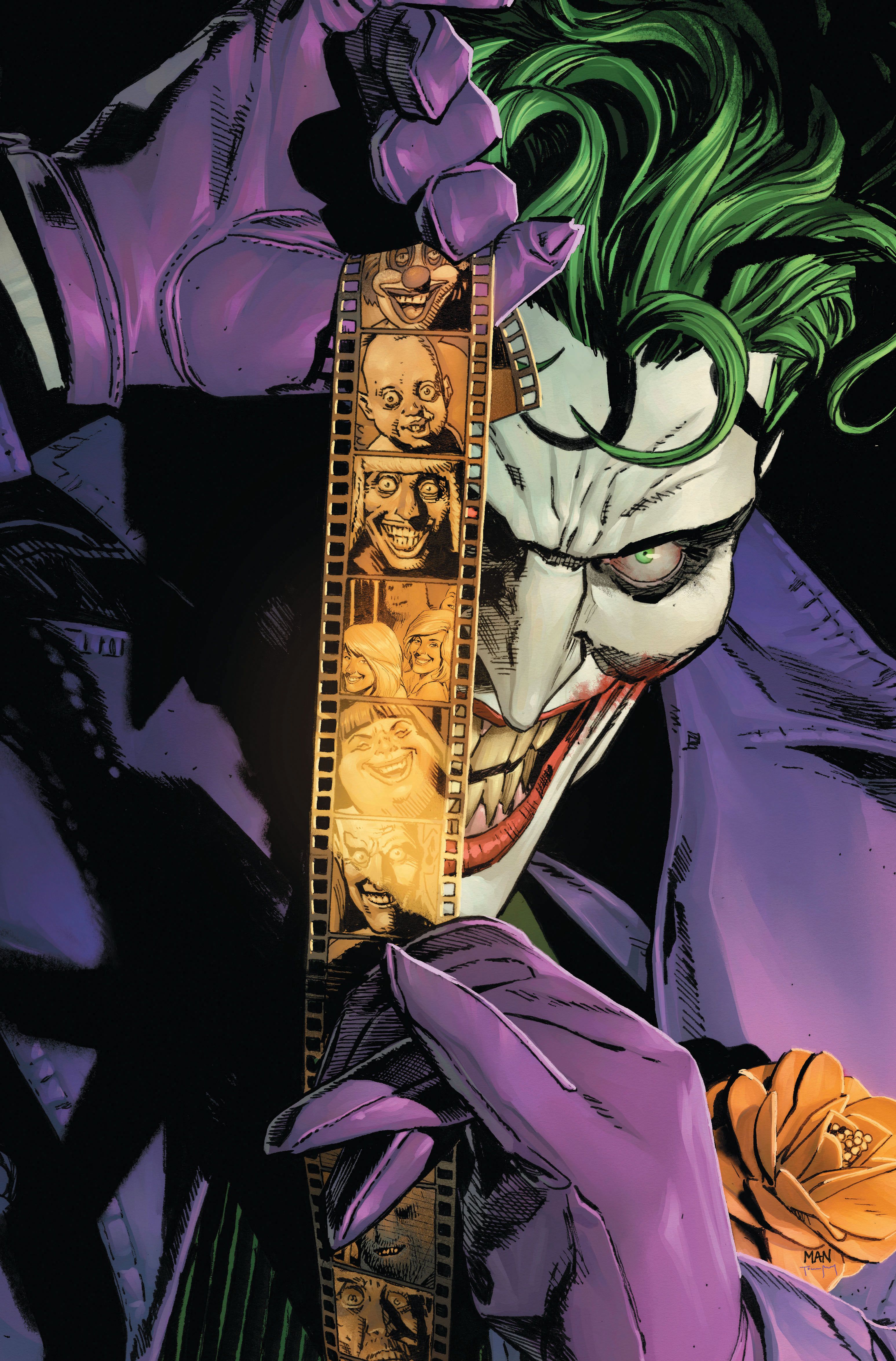 The Joker The Man Who Stopped Laughing 8 Open to Order Variant (Mann)