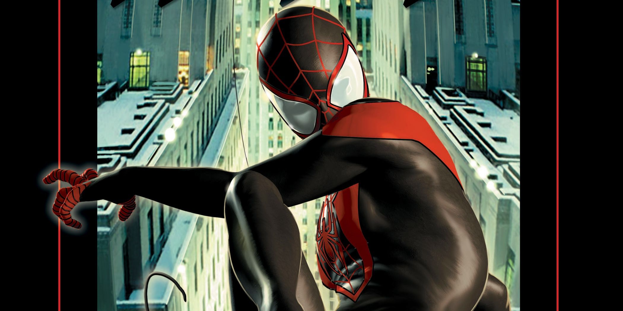 Miles Morales on the cover of Marvel's Ultimate Spider-Man series