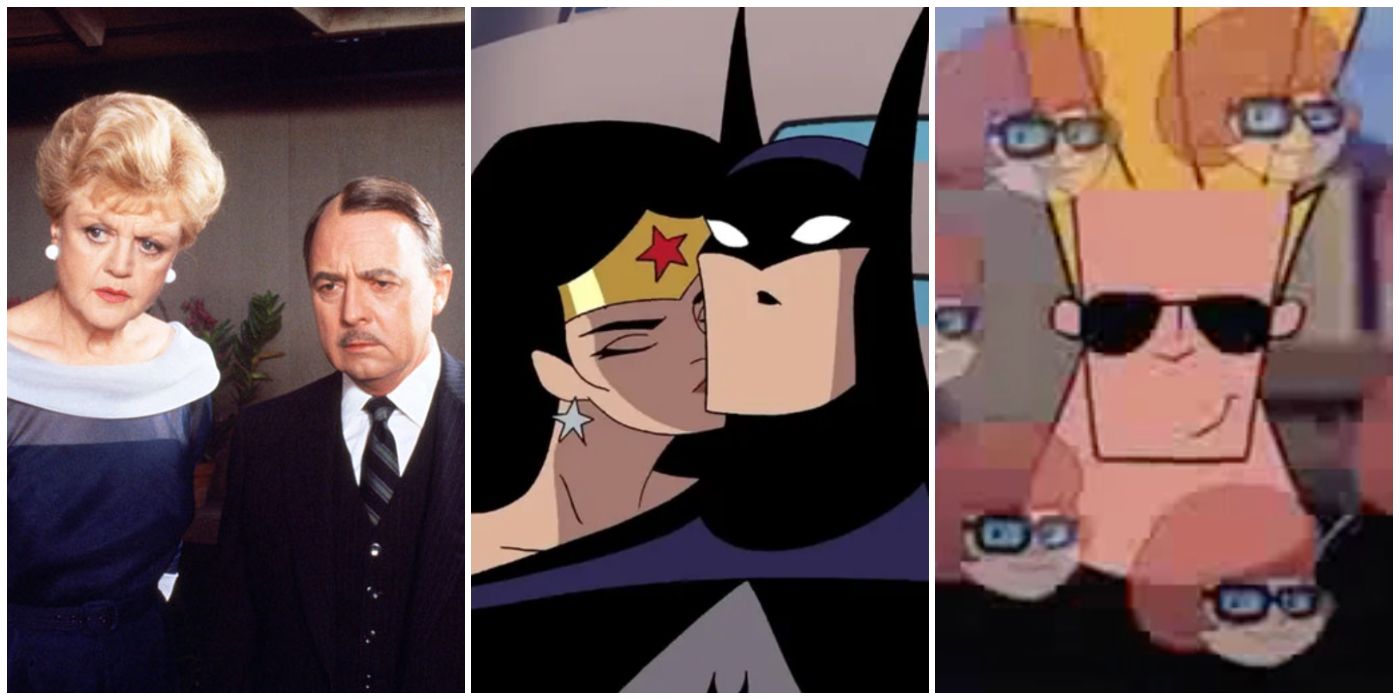 CBR TV Crossover Couples Johnny Bravo Velma Batman Wonder Woman Higgins Jessica Fletcher