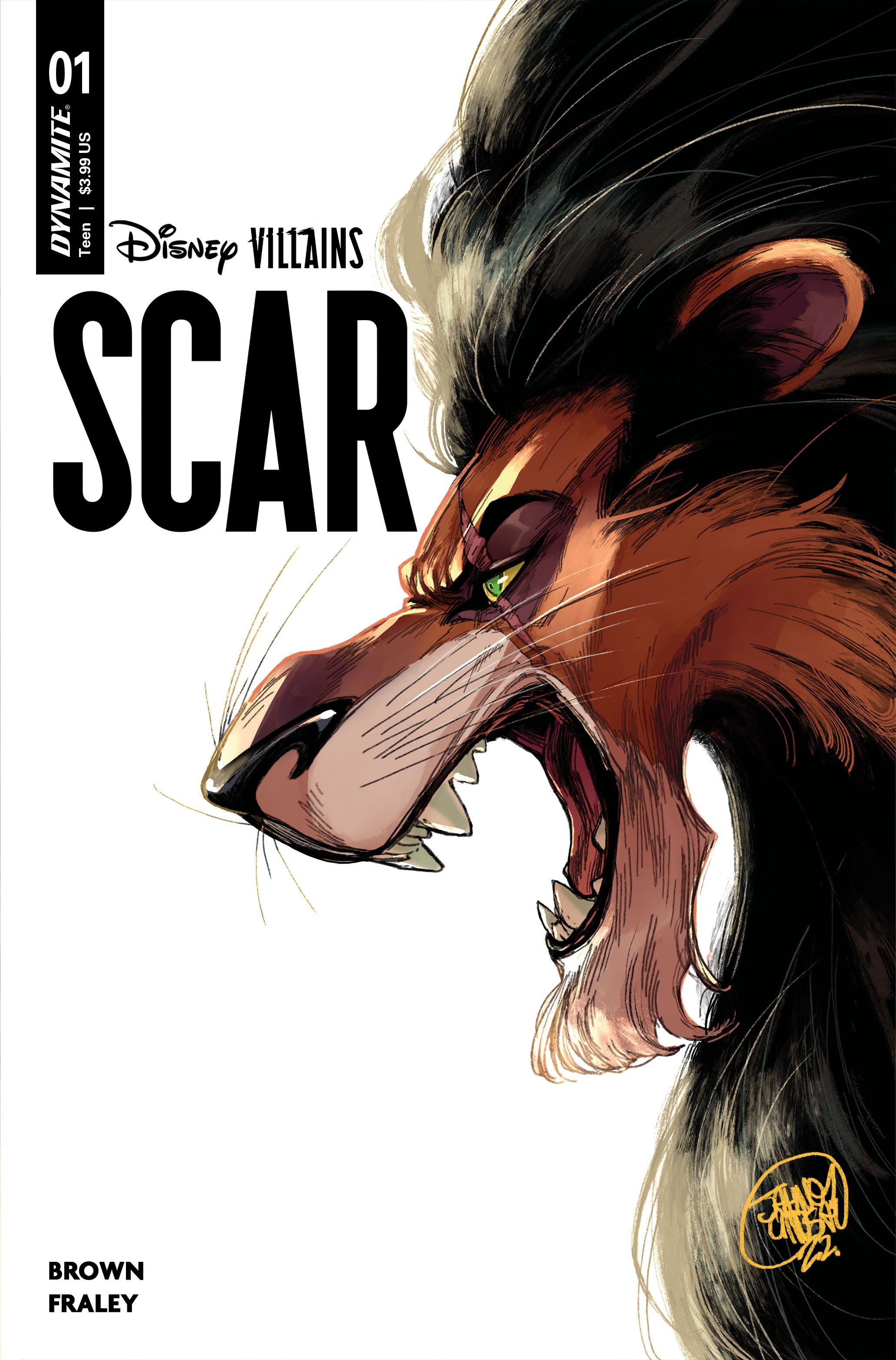 Disney Villains: Scar #1 cover