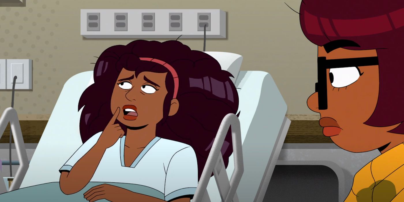 Velma visits her mother Diya Dinkley in the hospital in the Season 1 finale