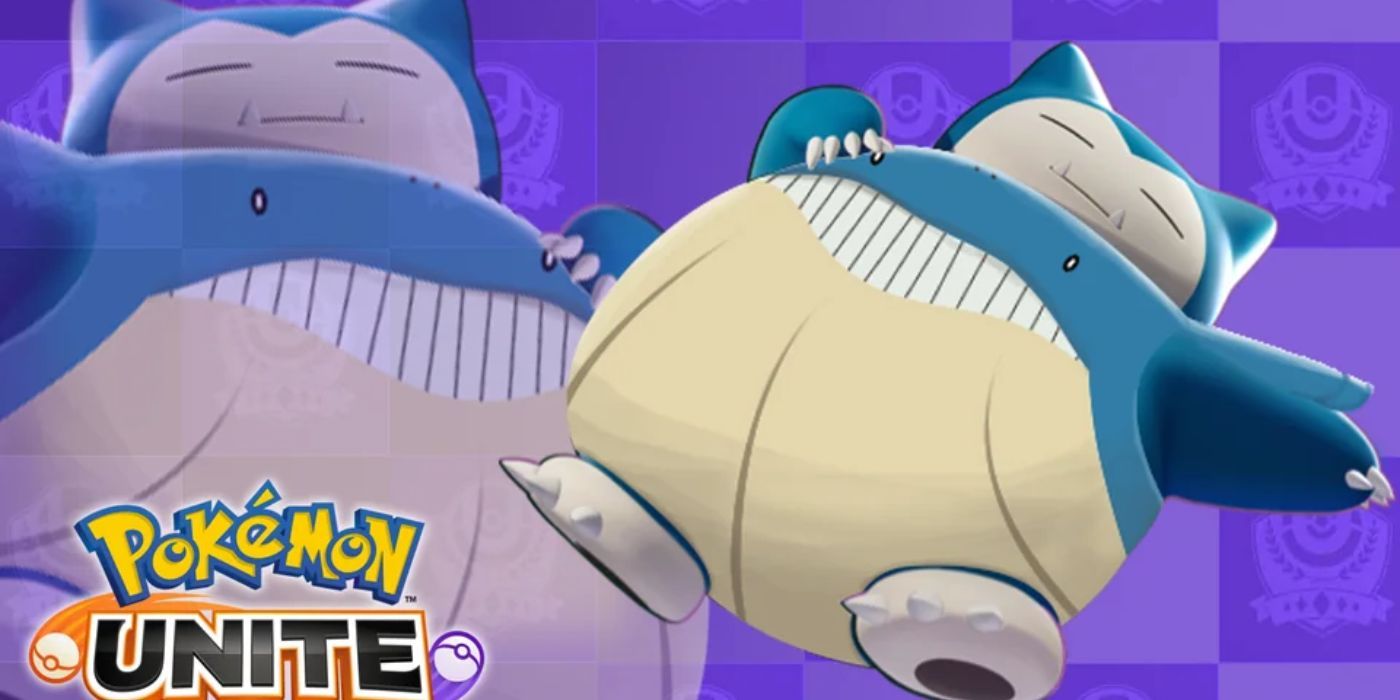 Whalemere Snorlax Uyur, Pokemon Unite Fan Art