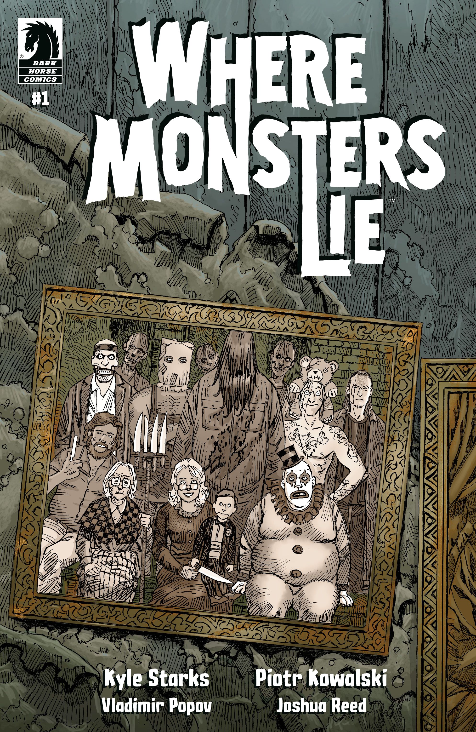 Where Monsters Lie #1 Cover