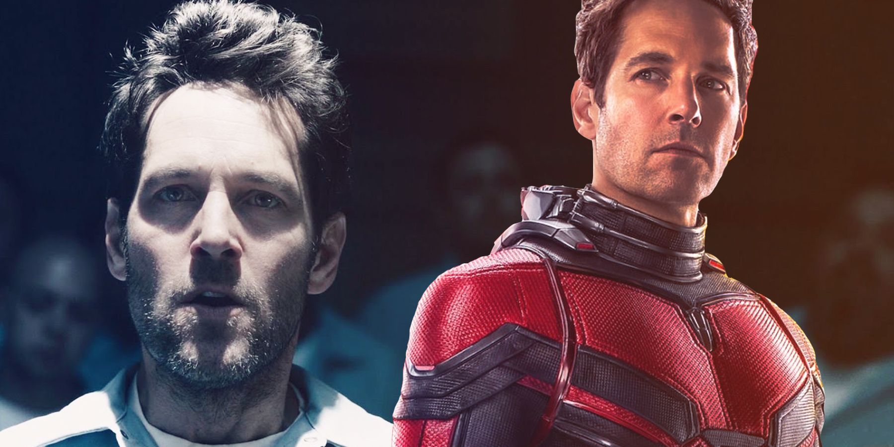 Scott Lang in jail and as Ant-Man