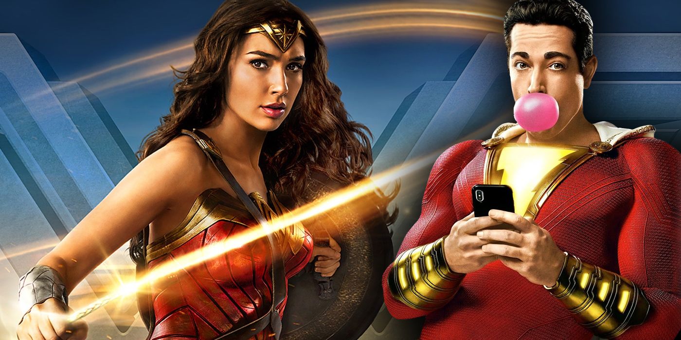 Shazam meets Wonder Woman TV Spot