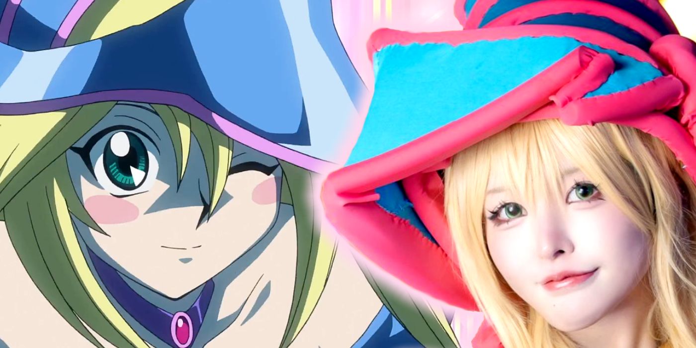 Yu-Gi-Oh Cosplayer Stuns as a Spellbinding Dark Magician Girl