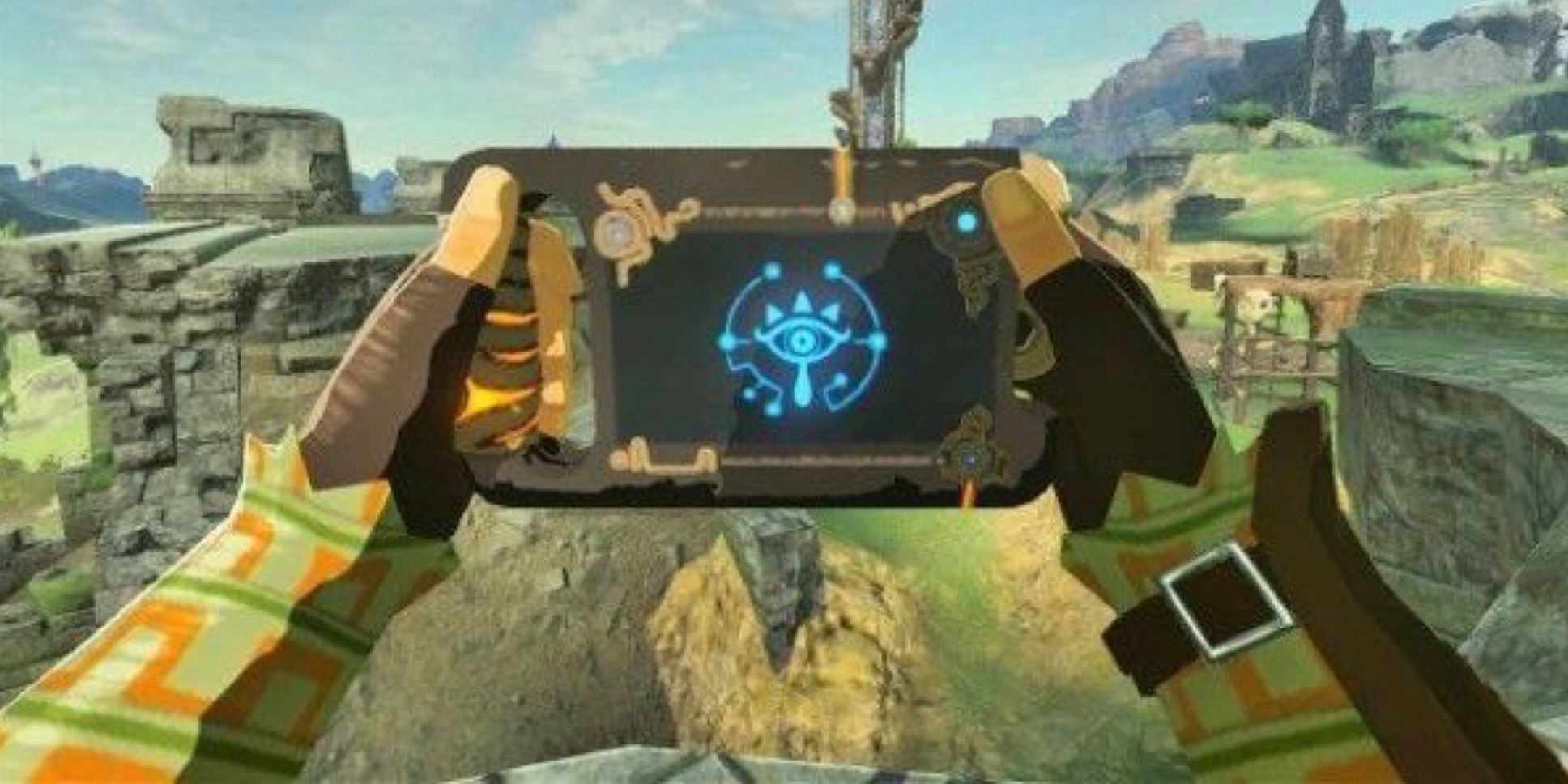 The skeikah slate in breath of the Wild 