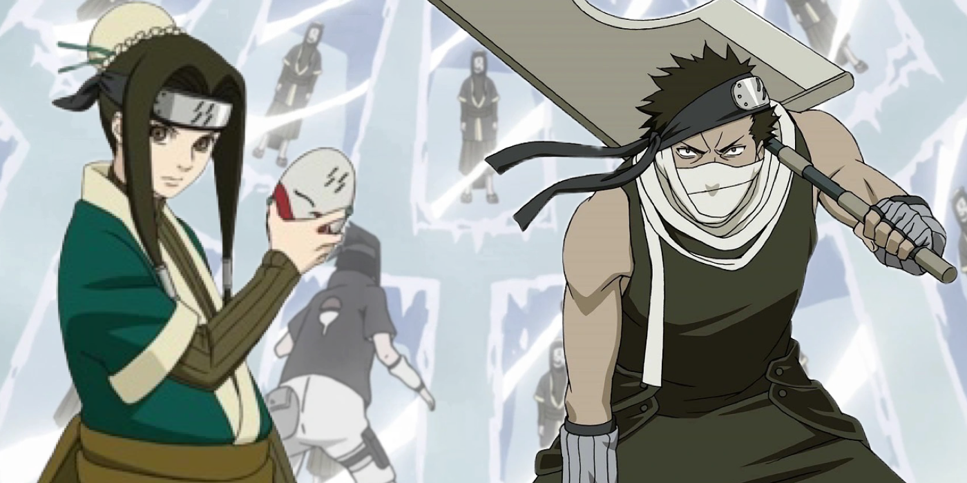 Naruto haku and zabuza