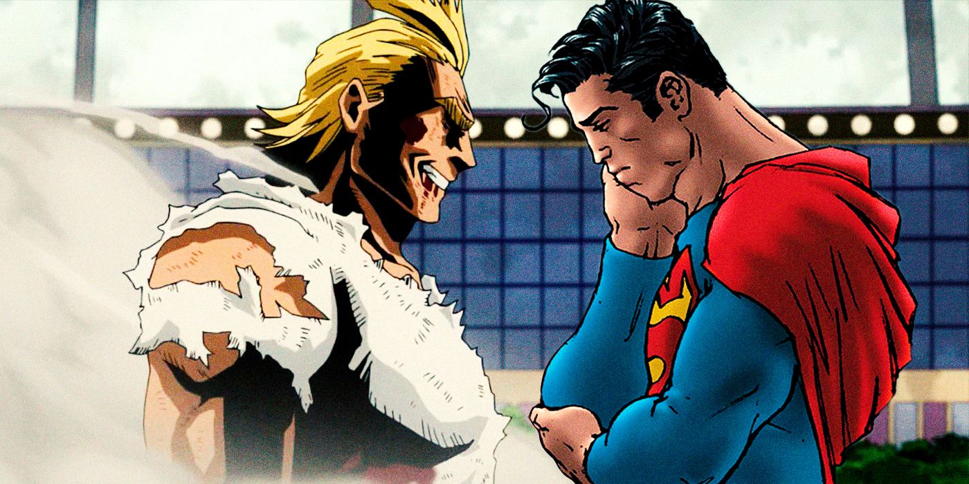 All Might du MHA face à Superman