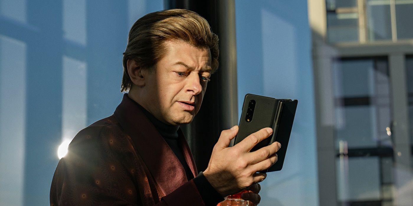 Andy Serkis as David Robey in Luther The Fallen Sun