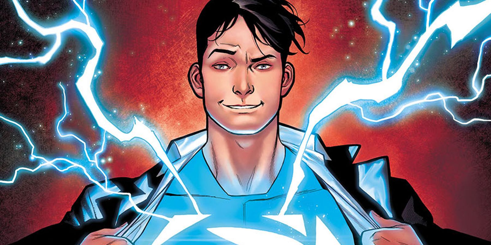 Jon Kent has Superman Blue electricity powers
