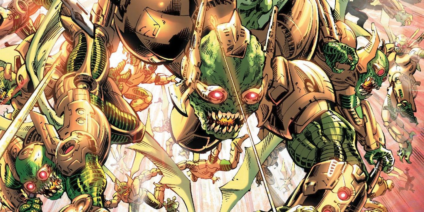 Apokolips forces attack in DC Comics