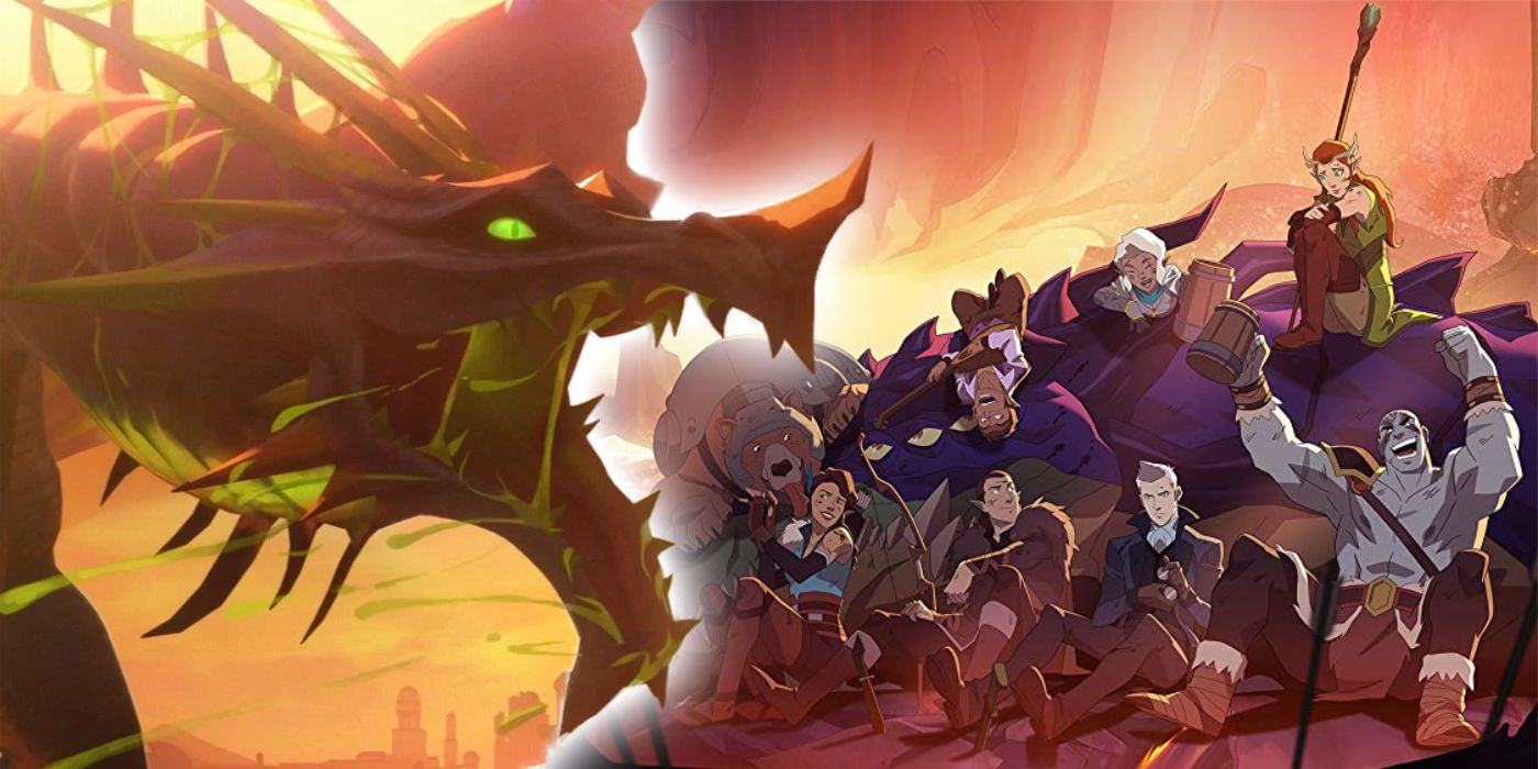 Legend of Vox Machina hace que Witcher's Season 1 Dragon Twist sea