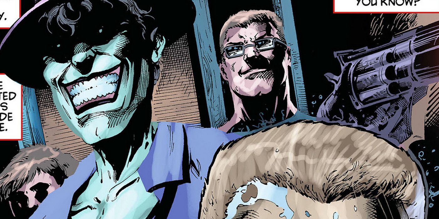 Coringa e Danny Weaver visitam Barbara Gordon. 