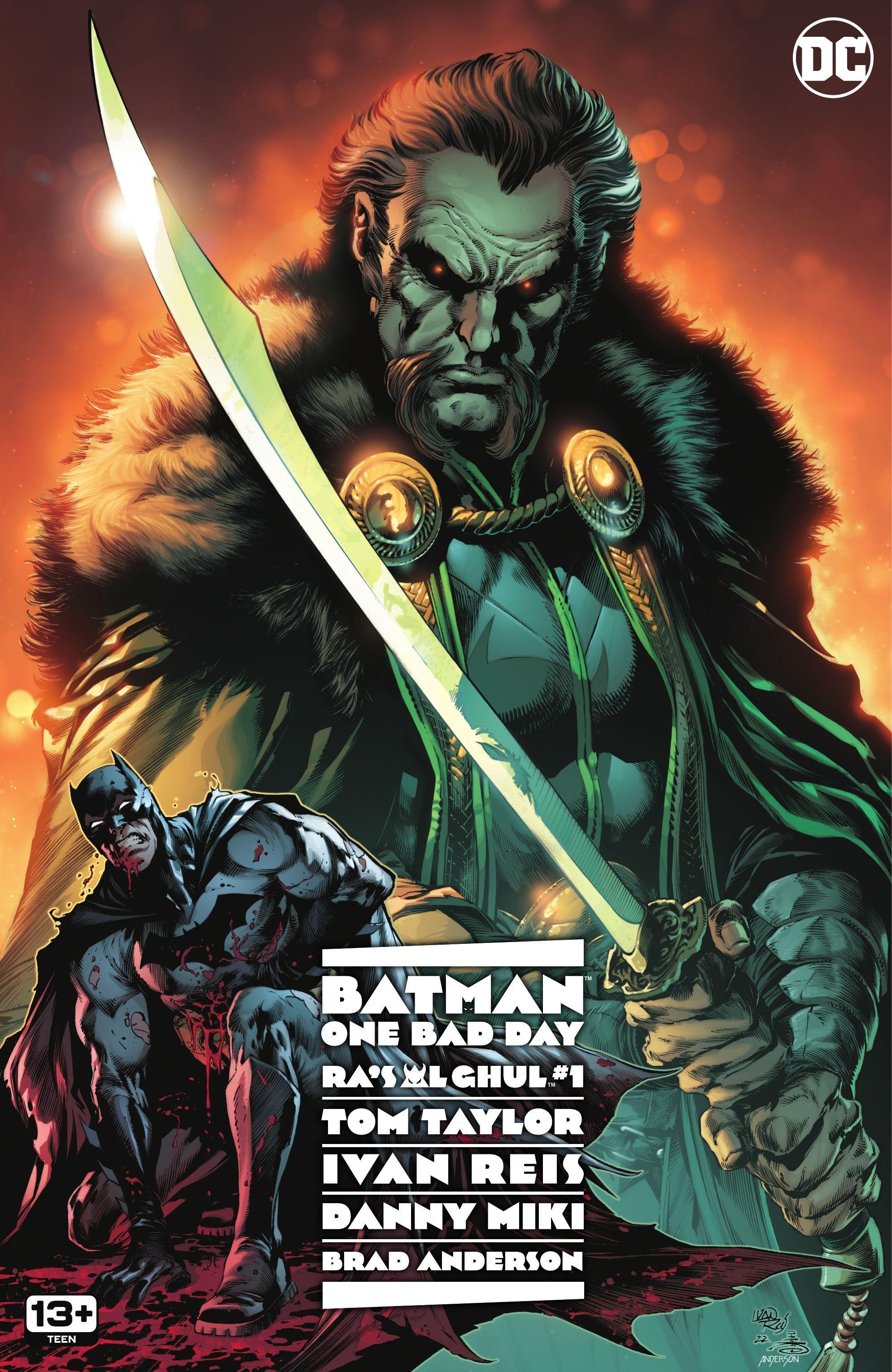 Batman One Bad Day - Ra's al Ghul #1 Cover