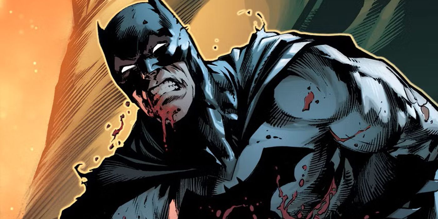 Batman looking bloody in One-Bad-Day Ra's al Ghul comic