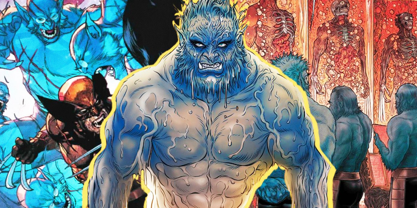 The X-Men's Beast newly cloned
